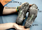 The key areas of a climbing shoe, 4 kb